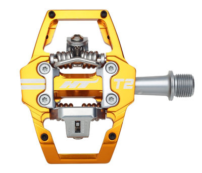 HT Components T2 Clipless Platform MTB Mountain Bike Pedals Orange