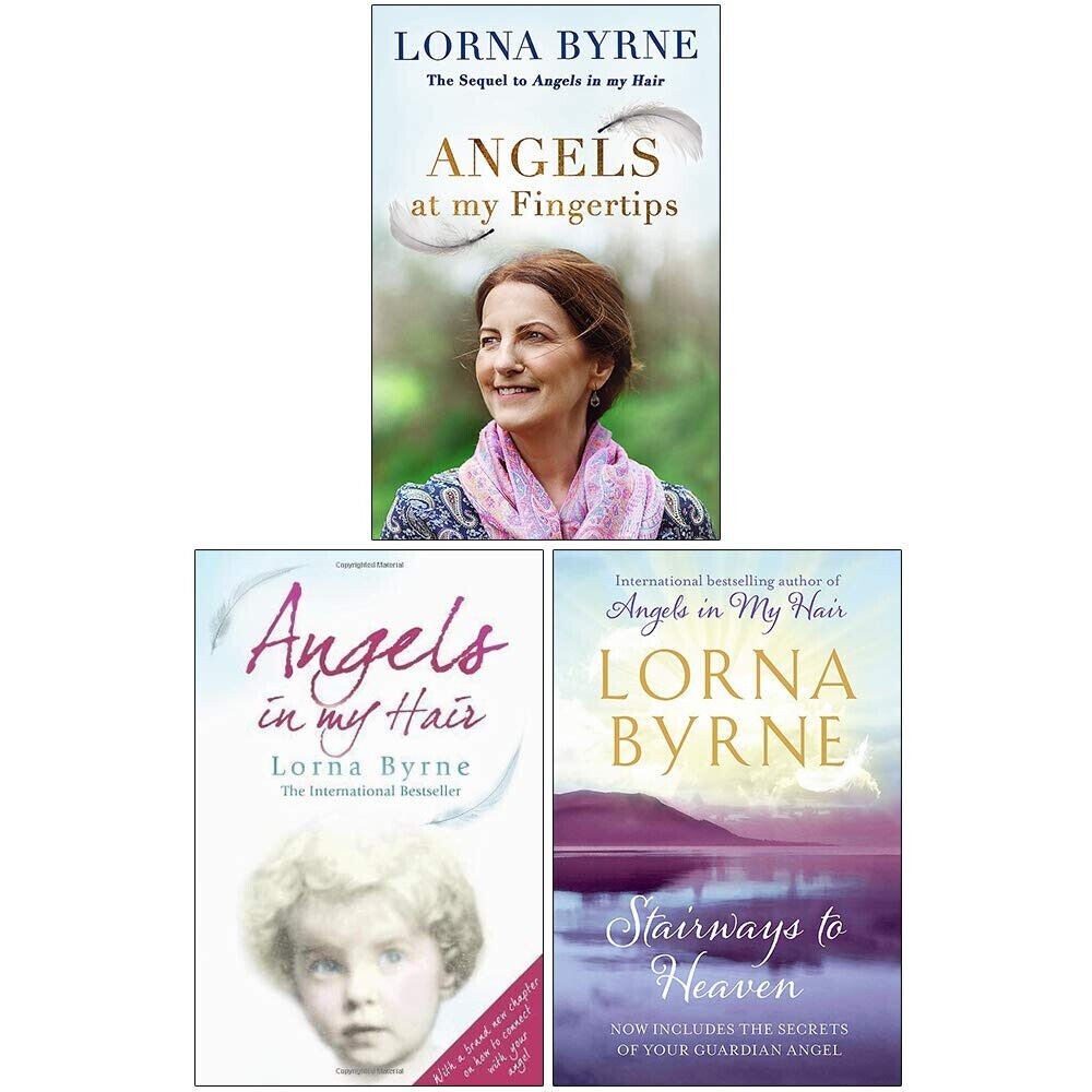 Stairways to Heaven 3 Books Collection Set Angels in My Hair By Lorna Byrne