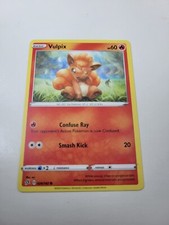 Pokémon TCG Vulpix Rebel Clash 024/192 Regular Common Card NM 2020