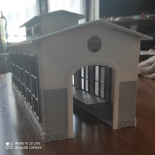 Deposito ferroviario nuovo prodotto artigianale in scala h0