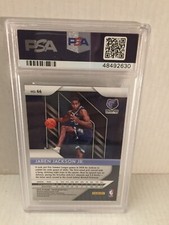 2018 Panini Prizm Memphis Grizzlies Jaren Jackson Jr. Rookie Card #66 PSA Graded. rookie card picture