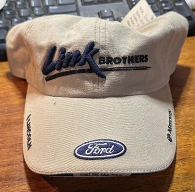 FORD Mercury Beige Alternative Apparel Link Brothers Sample Baseball Cap Hat #FG