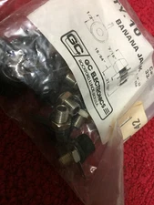 GC ELECTRONICS  33-182 BLACK BANANA JACKS 10 PCS
