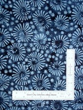Patriotic Tonga Batik Fabric Fireworks HALF-YARD B8214 Honor Timeless Treasures