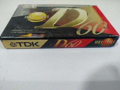 TDK D60 IECI Type I Blank Virgen - Cinta Tape Cassette Nueva - Imagen 3 de 3