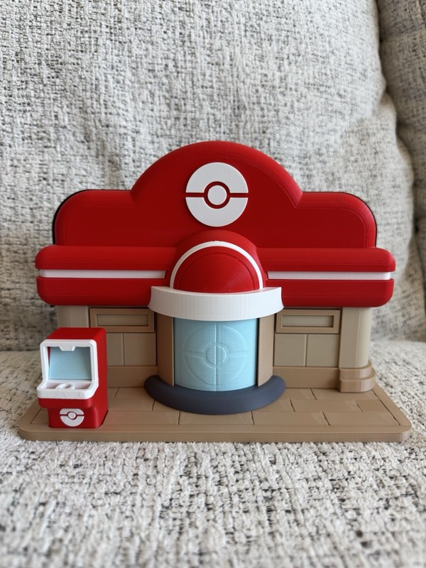 Pokopia Pokemon Center Inspired Dock Cover Holder for Nintendo Switch 2