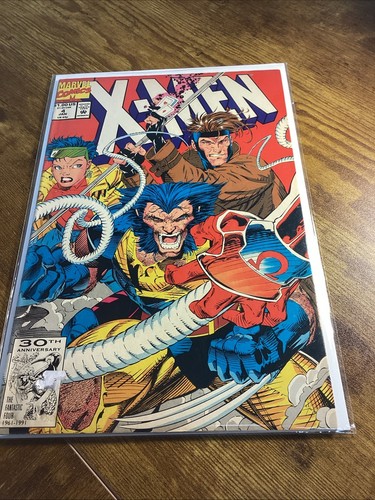 Marvel X-MEN # 4 1st Appearance of Omega Red - Jim Lee Key 1991 See The Details - Bild 10 von 10