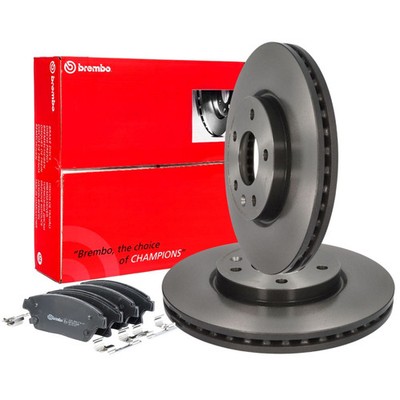 BREMBO Bremsscheiben 300mm + Beläge Vorne für CRUZE ORLANDO ASTRA J ZAFIRA P12