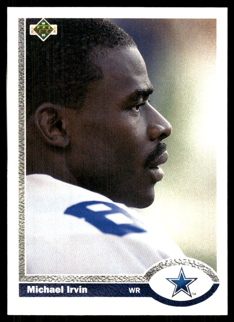 Michael Irvin 1991 Upper Deck #107 Cowboys FREE SHIPPING StackedPacks