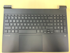 New For HP Victus 15-FA 15-FA0031DX Palmrest w/ Keyboard Blue N13299-001
