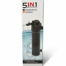 UV Aquarium Filter Pump with Timer for Green Water Fish Tank Open Box