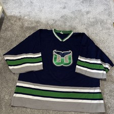 Hartford Whalers Jersey (VTG)- Athletic Knit- Size XXXL-