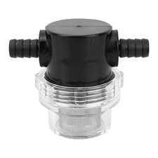 RV Water Pump Strainer 3/8" Hose Barb Mesh Filter Screen Inline 12V Dc Twist-on