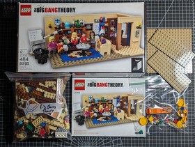 LEGO IDEAS: THE BIG BANG THEORY (21302) - 100% COMPLETE W/BOX & MANUAL (RETIRED)