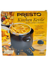Presto Kitchen Kettle Multi-Cooker Steamer 5q...