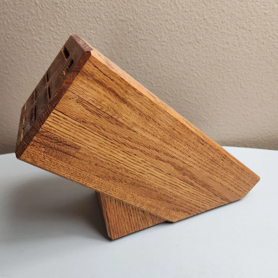 Блок ножей Chicage Cutlery Solid Oak (только блок) - Изображение 4 из 4