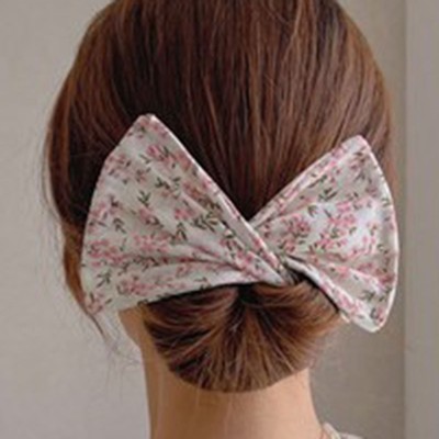 Hair Bun Twister Maker Cute Floral Pattern Einfach Zu Bedienende Portable La SAL