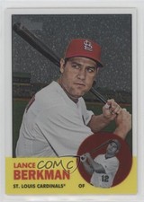 2012 Topps Heritage Chrome 1418/1963 Lance Berkman #HP13 3y4