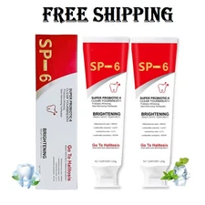 SP-6 Probiotic Toothpaste,Sp-6 Toothpaste Whitening Quick White Toothpaste 2025