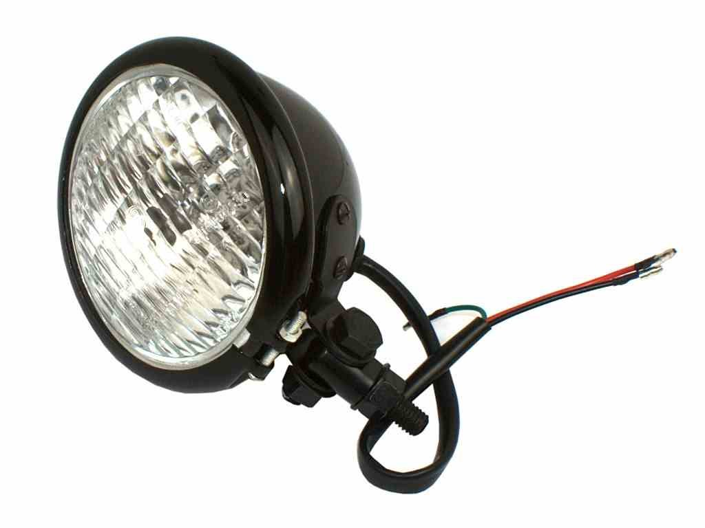 Lampe frontale FTC-1030 noire avec faisceau orientable et batterie longue autonomie