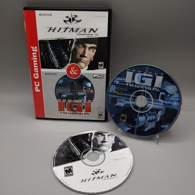 Eidos Interactive Hitman: Codename 47 & Project IGI PC Bundle Manual Included