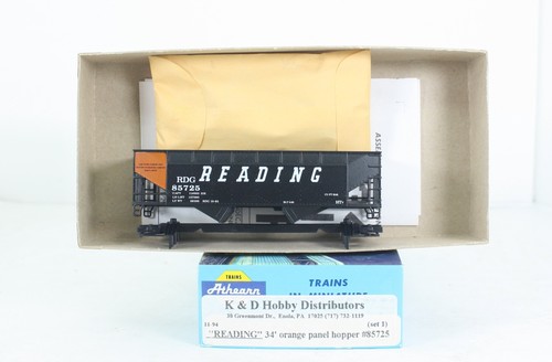 HO Athearn / K&D Hobby Reading 34’ Panel Naranja Tolva Kit RDG 85725 | Zustand: New