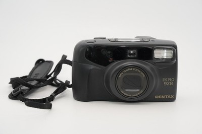 PENTAX ESPIO 928 Compact Film Camera Black Japan Tested