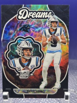 2024 Panini Contenders Optic - Dreams Bryce Young #D-BYG Black Scope Prizm /25