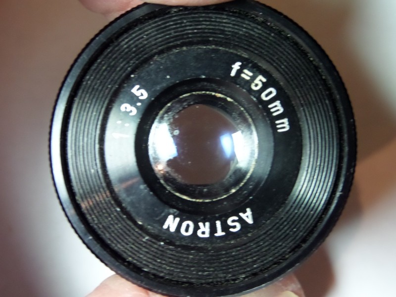 ASTRON 1:3.5 f50mm 16118 5.6 4 35 vintage lens  Made in Japan