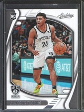 2021-22 Panini Chronicles - Absolute #203 Cameron Thomas RC Rookie - Nets