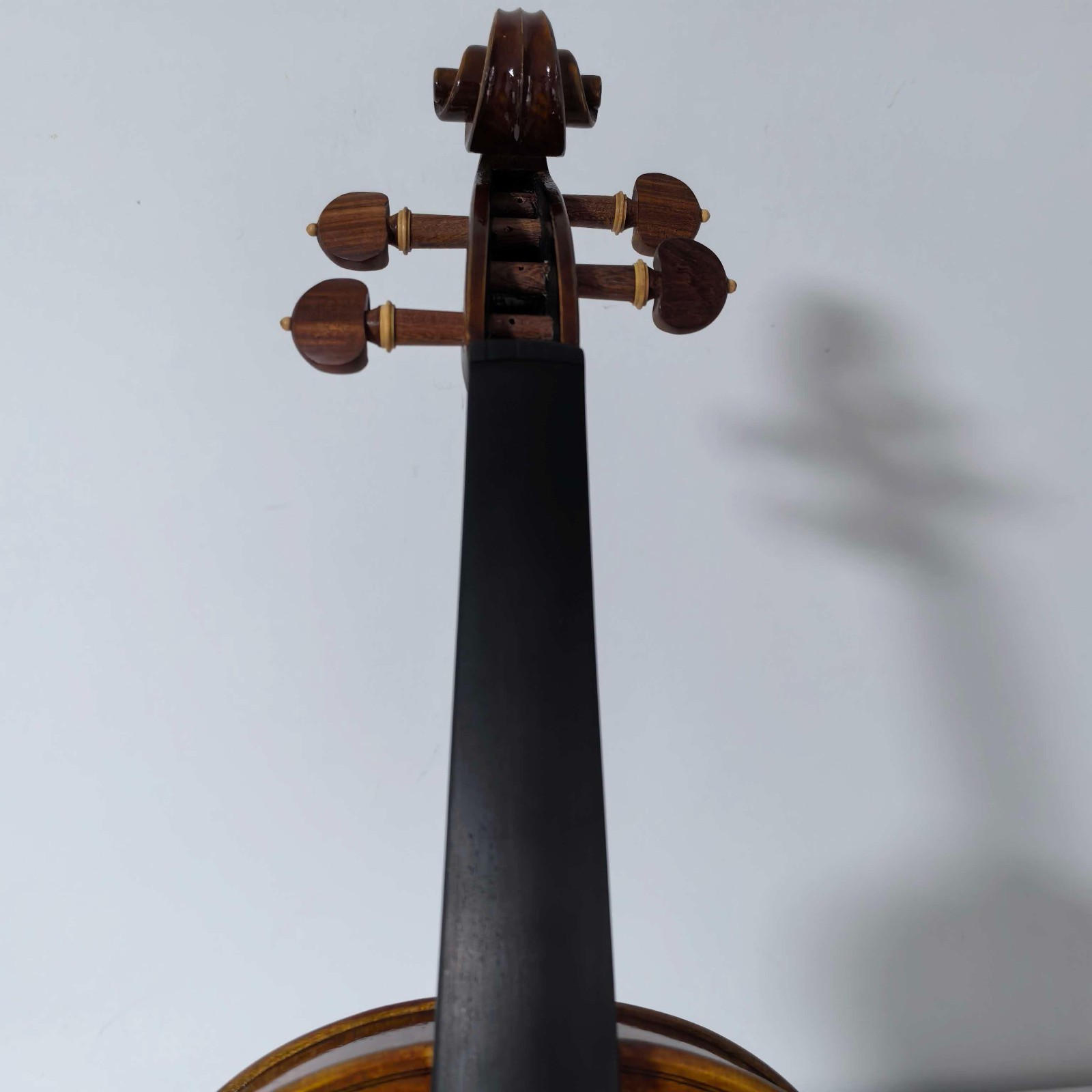Handmade Stradivarius Model 4/4 Acoustic Violin with Case &Bow (DDP to USA)