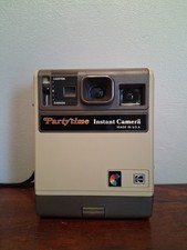 Vintage 1970's Kodak Party Time Instant Camera w Electronic Flash Untested
