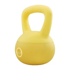 Fitvids Soft Kettlebells - Sea and Iron Sand Filled Weights for Women Yellow