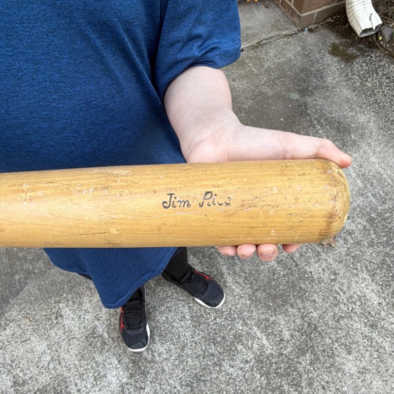 Vtg Adirondack Pro Ring Jim Rice Wooden Baseball Bat Collectible Classic