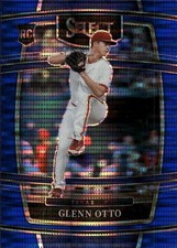 2022 Panini Select #6 Glenn Otto Blue Pulsar #/9