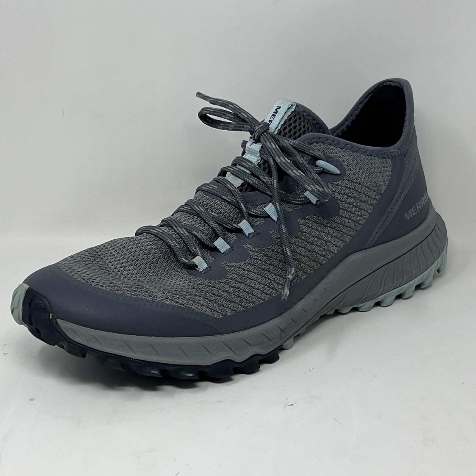 Merrell Trail Glove 6 Scarpe Uomo Taglia 10 Grigio Blu Sneakers da Corsa Minimaliste