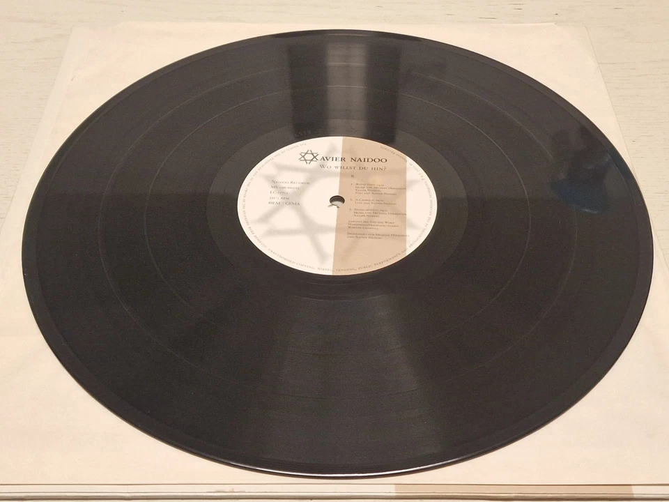 🎶 Xavier Naidoo – Wo willst du hin? | 12" Maxi | 33 RPM | Naidoo Records 🎶 - Bild 3 von 4