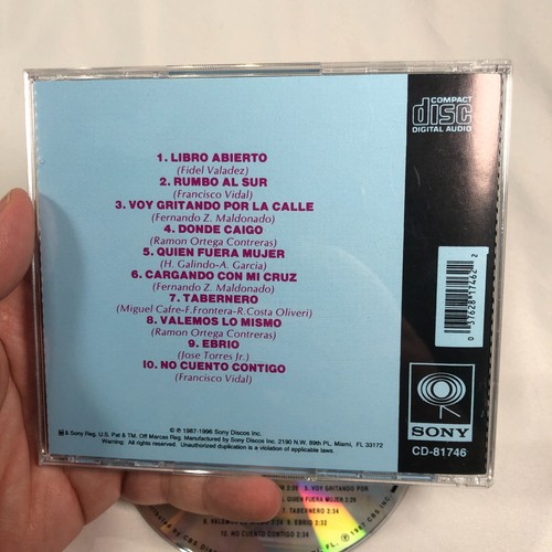 Libro Abierto by Gerardo Reyes (CD, 1996) MINTY! - Foto 3 di 3