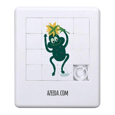 'Frog Dancing In The Rain' Sliding Puzzle (PZ00044842)