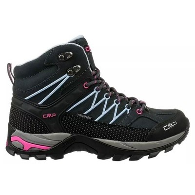 Shoes trekking women CMP Rigel Mid WP 3Q1294666UM Black-Pink