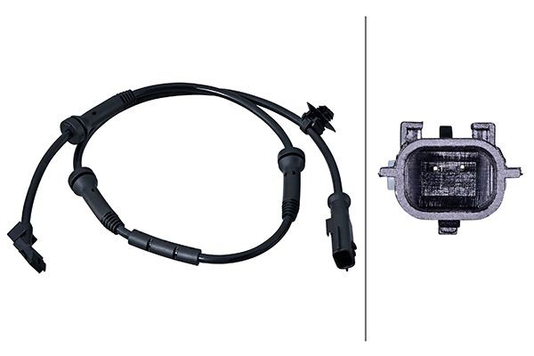 Hella Abs Sensor Raddrehzahl DrehzahlfüHler Vorne FüR Mercedes Citan Mixto 415-image