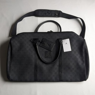 Air Jordan Monogram 23 Logo Travel Luggage Gym Duffle Bag