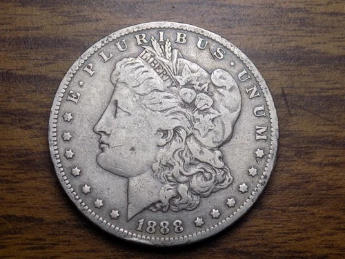 MORGAN SILVER DOLLAR 1888 O BETTER DATE 90% SILVER DOLLAR DDO?