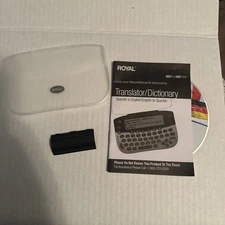 Royal SED7000 Electronic  Dictionary * Cd, Battery Door, Front Cover Only***