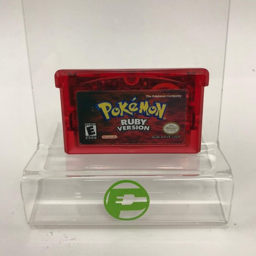 Pokemon Ruby (Nintendo GameBoy Advance, 2003) Authentic, New Battery, Saves
