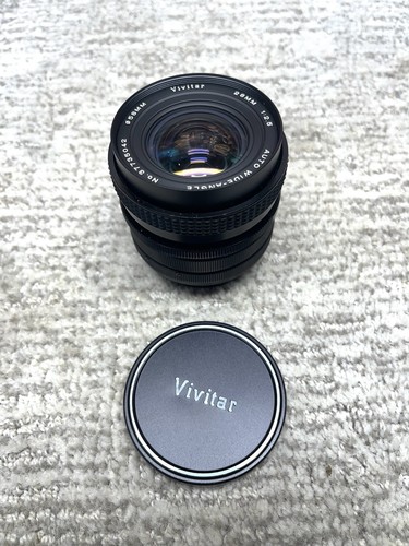 Vivitar Auto Wide Angle 28mm 1:2.5 Lens