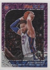 2019-20 Panini NBA Hoops Premium Stock Purple Disco Prizm Blake Griffin #53 2l4