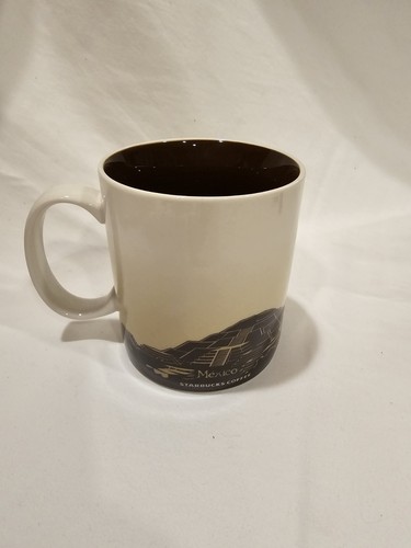Starbucks 2016 Mexico Kaffeebecher Tasse braun innen 16 fl oz - Bild 3 von 5