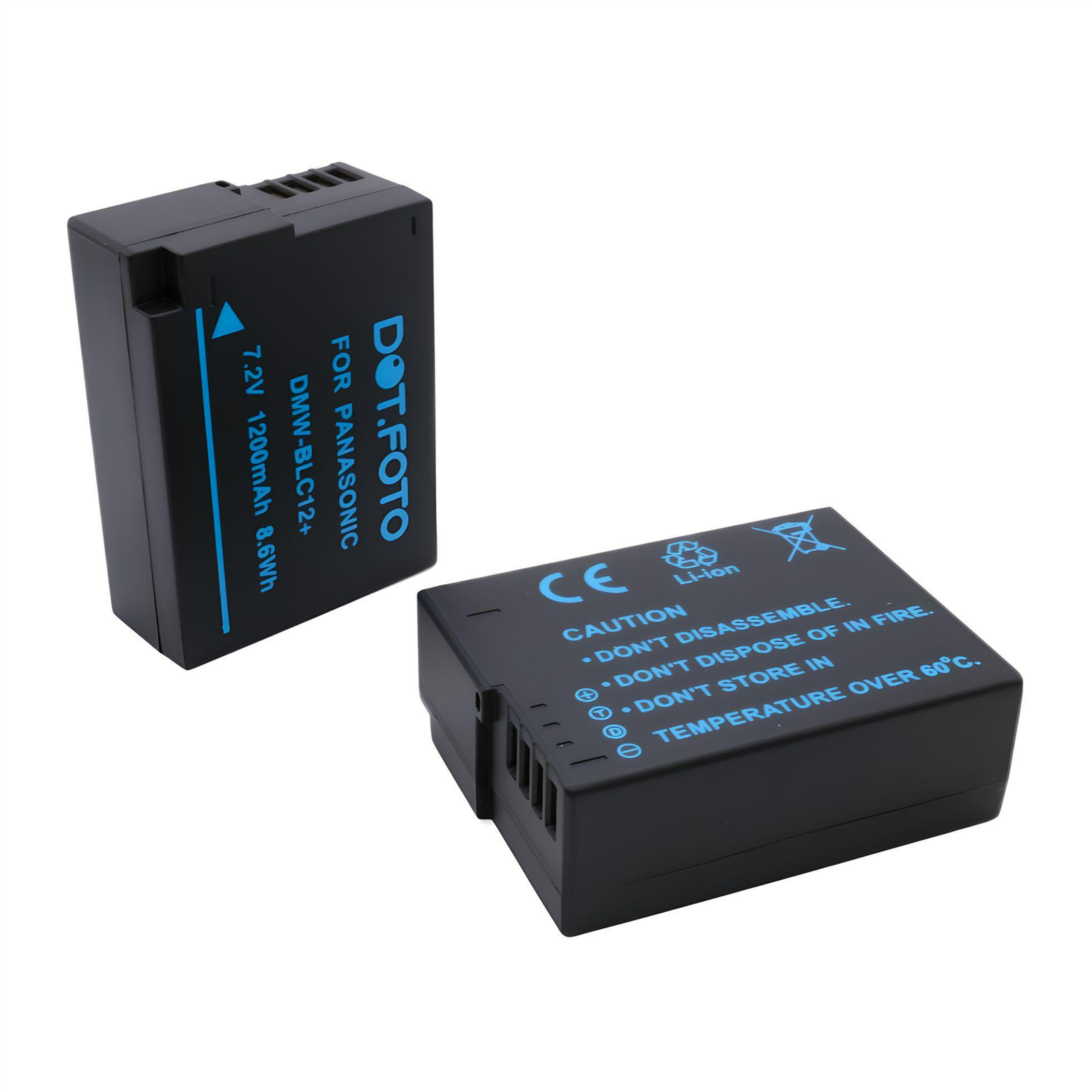 2x BP-51 Battery for Sigma fp, fp L / dp1 Quattro, dp2 Quattro, dp3 Quattro