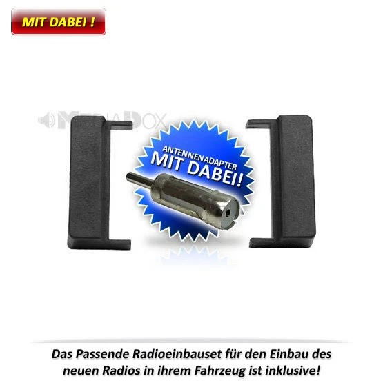 PIONEER DEH-S720DAB Auto Radioset für AUDI A4 B5 - Bild 3 von 4